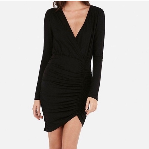 Express Dresses & Skirts - Express by Olivia Culpo asymmetrical sheath dress
